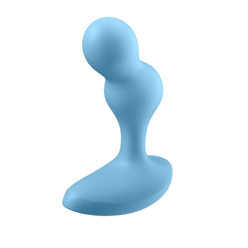 Satisfyer - deep diver - app controlled prostate massager - blue, Product side view  | Flirtybay.com.au